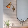 Opviq Sivani - MR-663 Lámpara de pared de metal color cobre